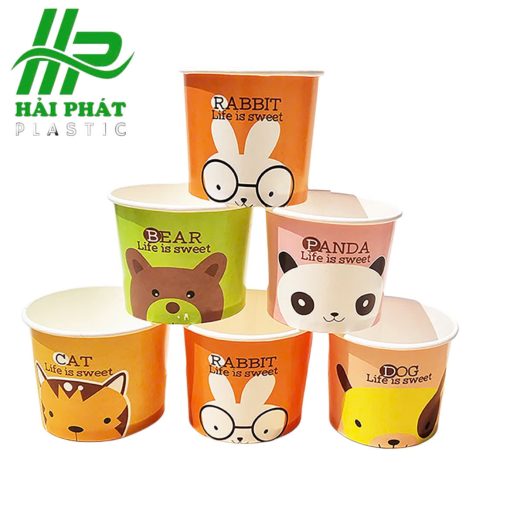 Tô Giấy 480ml Đựng Cháo